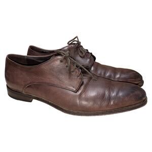 To Boot New York Adam Derrick Brown Leather Oxford Shoes    Size: 10